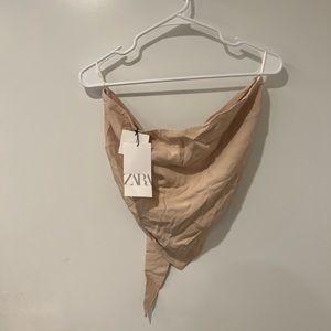 Brand New with Tag Zara Bandana Tie Top